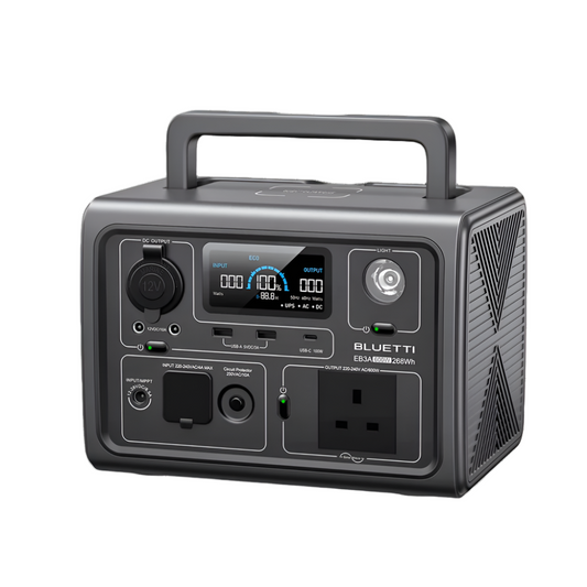 600W 268WH PURE SINE PORTABLE POWER STATION C/W UPS