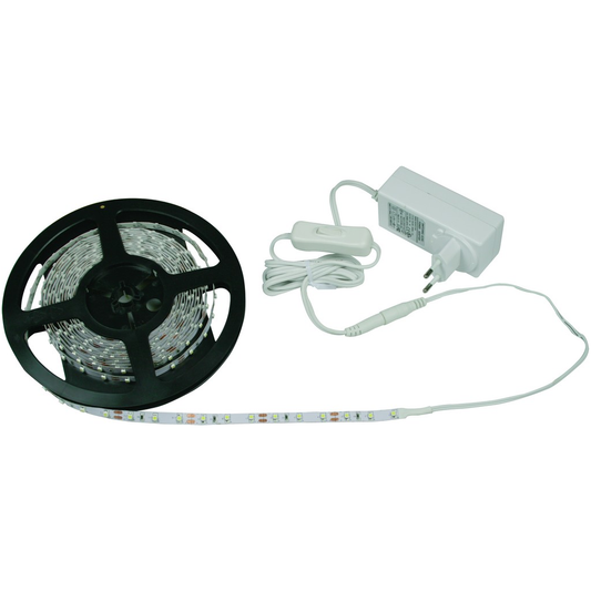 LED Strip Light Kit With On Off Switch Cool White IP20