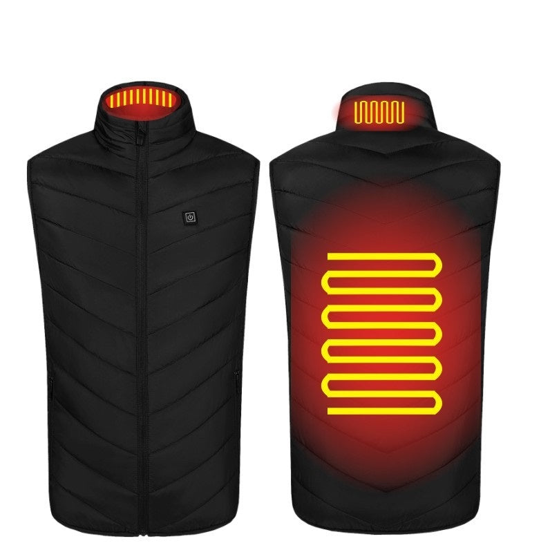 Rechargeable Heated Vest: Lightweight, Windproof, Water-Resistant