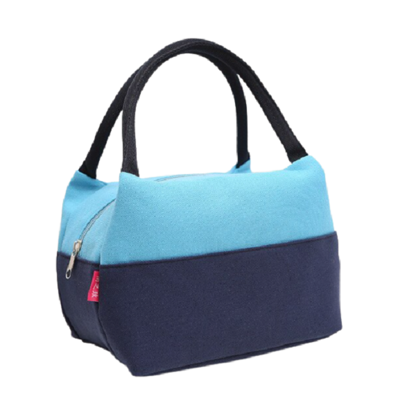 Canvas Lunch Bag Sky Blue