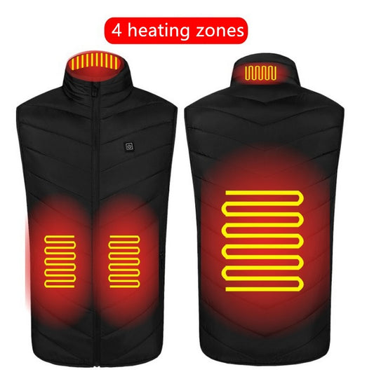 Rechargeable Heated Vest: Lightweight, Windproof, Water-Resistant