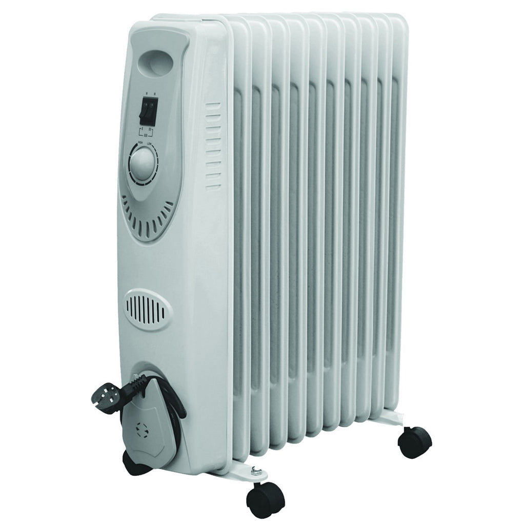 2000W 11 Fin Oil Radiator Heater