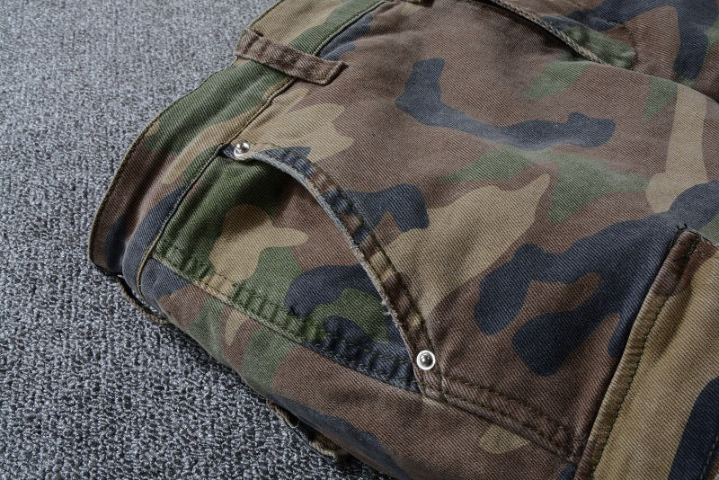 Men's Camouflage Jeans.