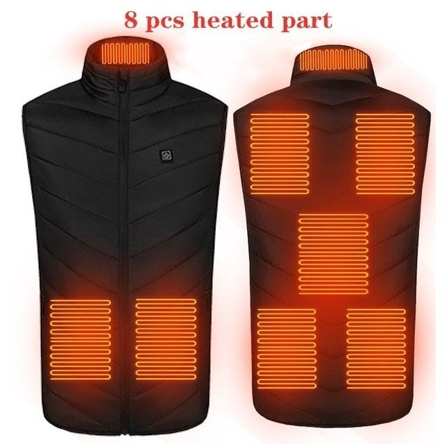 Rechargeable Heated Vest: Lightweight, Windproof, Water-Resistant