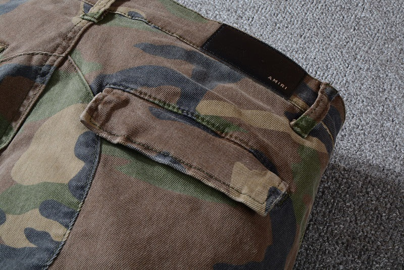 Men's Camouflage Jeans.