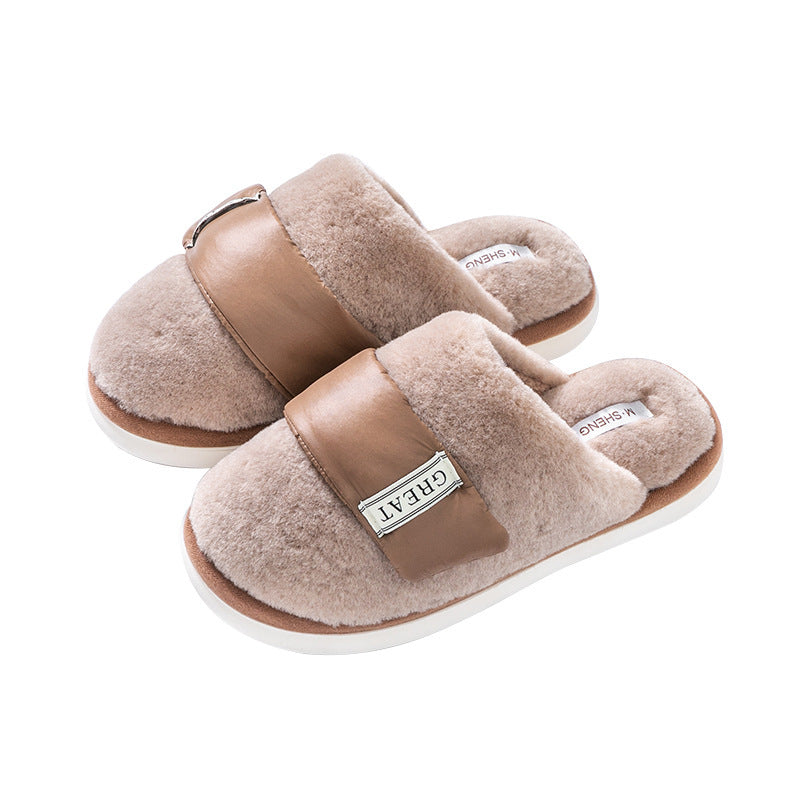 Cozy Fleece Slippers for Home, Bedroom, and Living Room