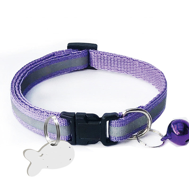 Nylon Reflective Collar for Dogs and Cats