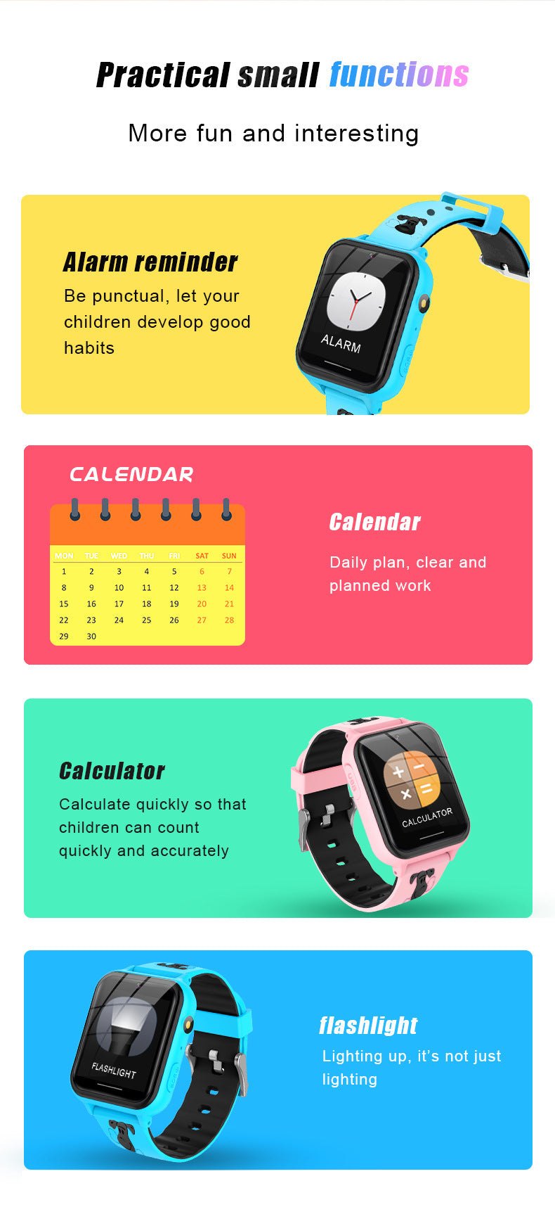 Kids' Smartwatch with Language Learning