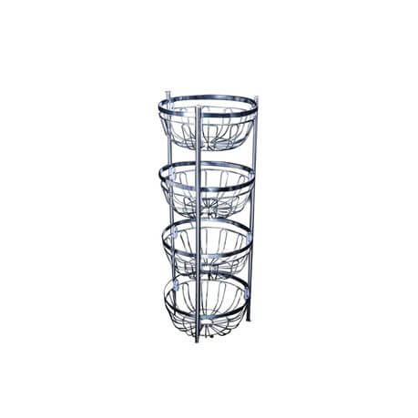 4 Tier Metal Fruit and Vegetable Storage Stand