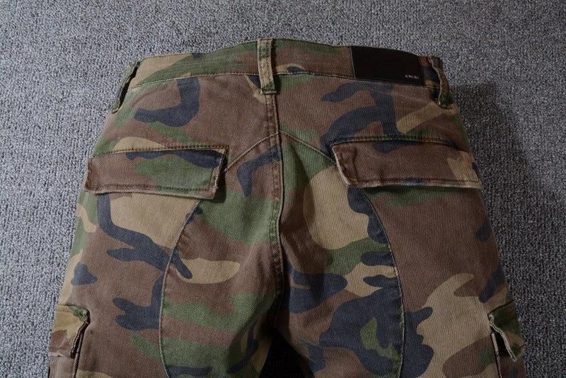 Men's Camouflage Jeans.