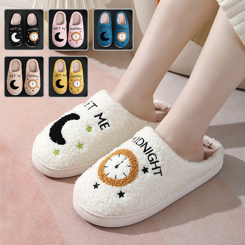 Fashionable Moon and Star Slippers