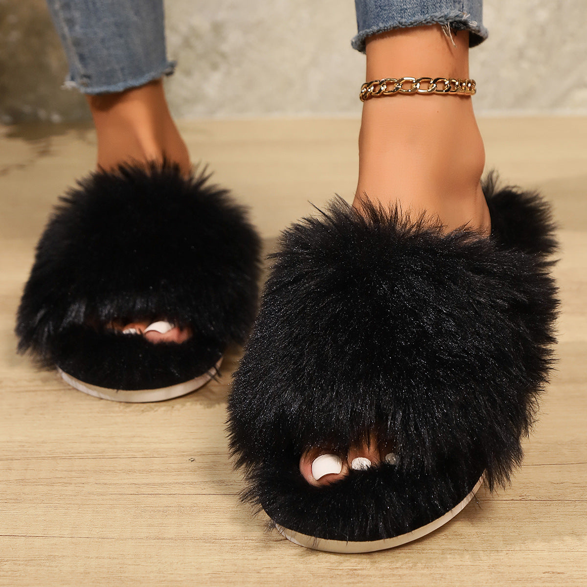 Soft and Fluffy Indoor Slippers