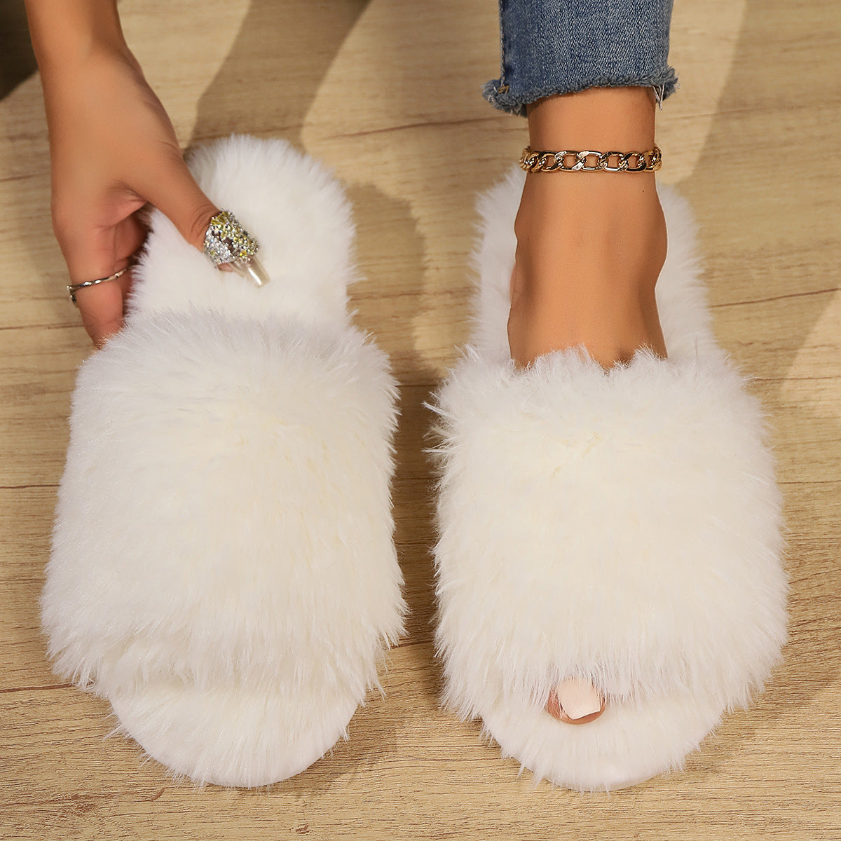 Soft and Fluffy Indoor Slippers