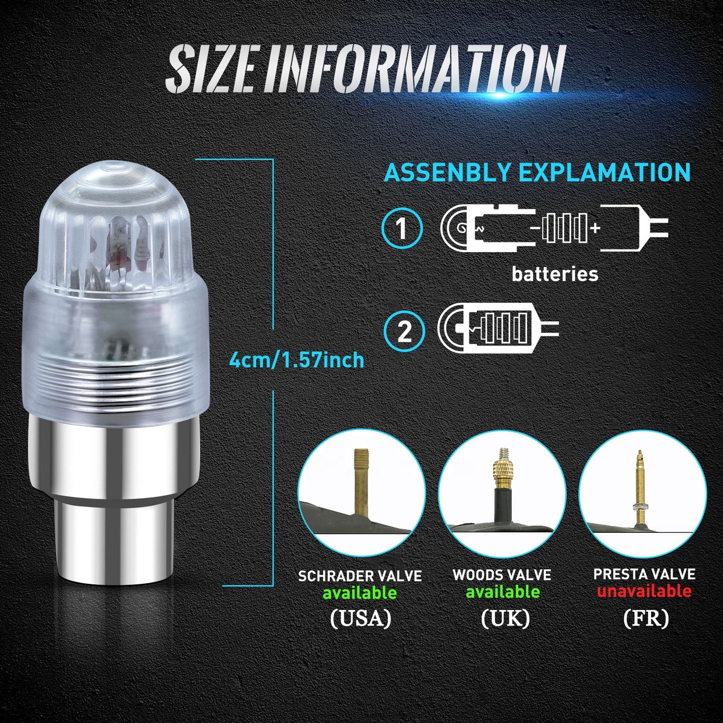 LED Wheel Lights for Car Accessories.