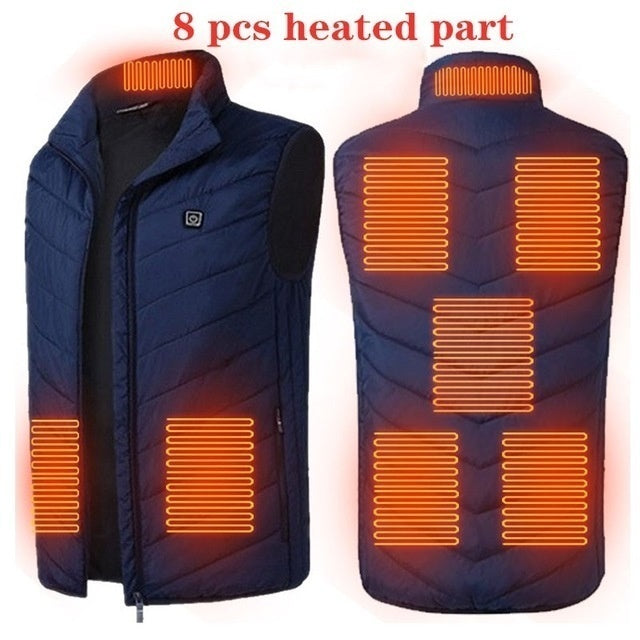 Rechargeable Heated Vest: Lightweight, Windproof, Water-Resistant