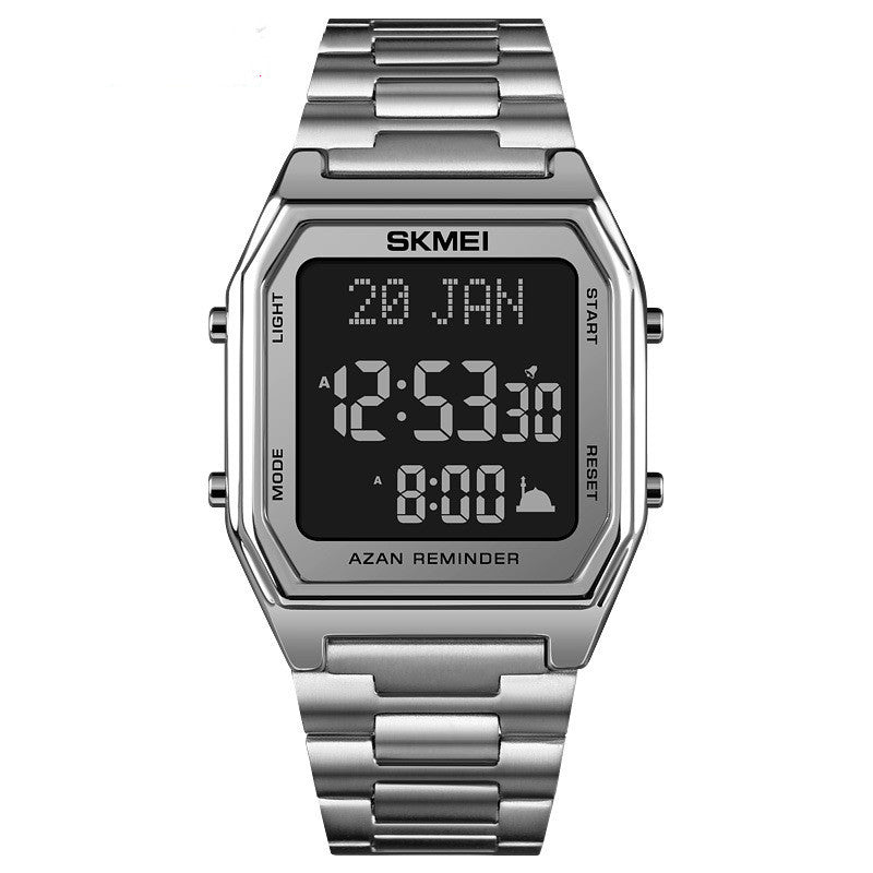 Men's Digital Sports Watch with Stopwatch and Countdown Timer