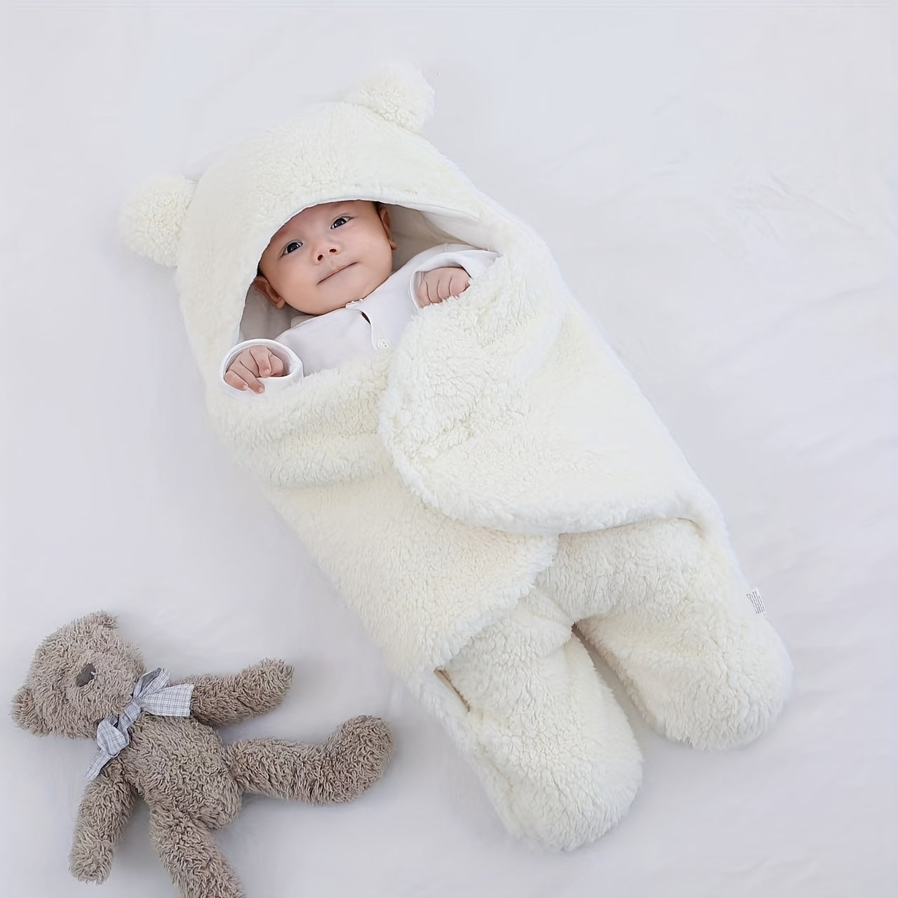 Winter Baby Sleeping Bag or Swaddle