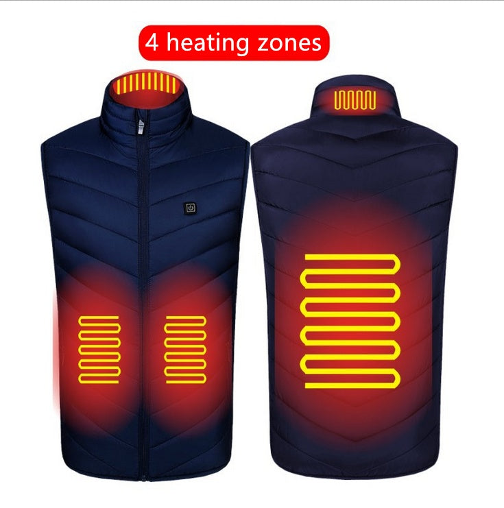 Rechargeable Heated Vest: Lightweight, Windproof, Water-Resistant