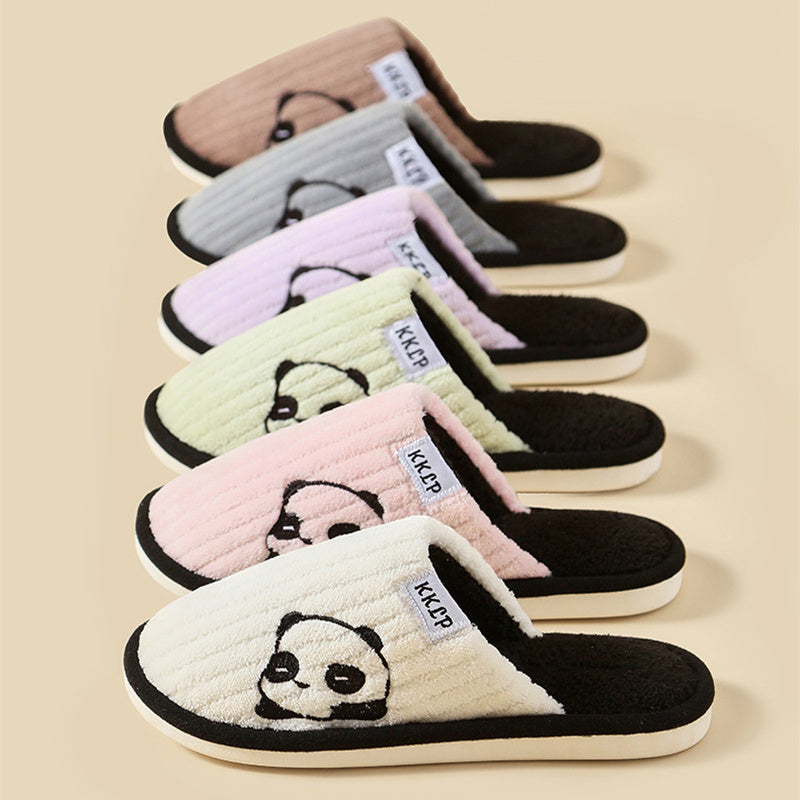 Cute Panda Indoor Slippers