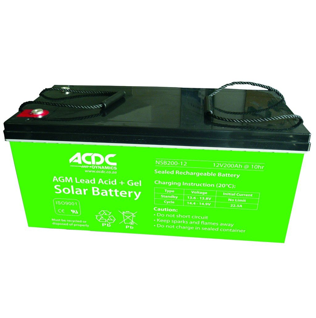 12V 100Ah AGM Lead Acid And Gel Solar Battery