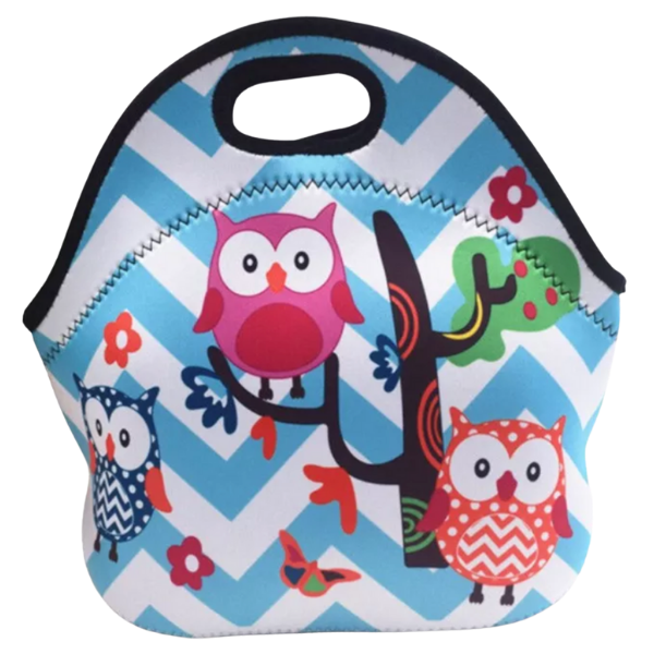 Kiddies Lunch Bag Owls on a Tree.