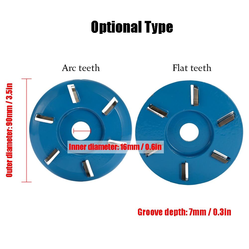 Six Teeth Power Wood Carving Disc