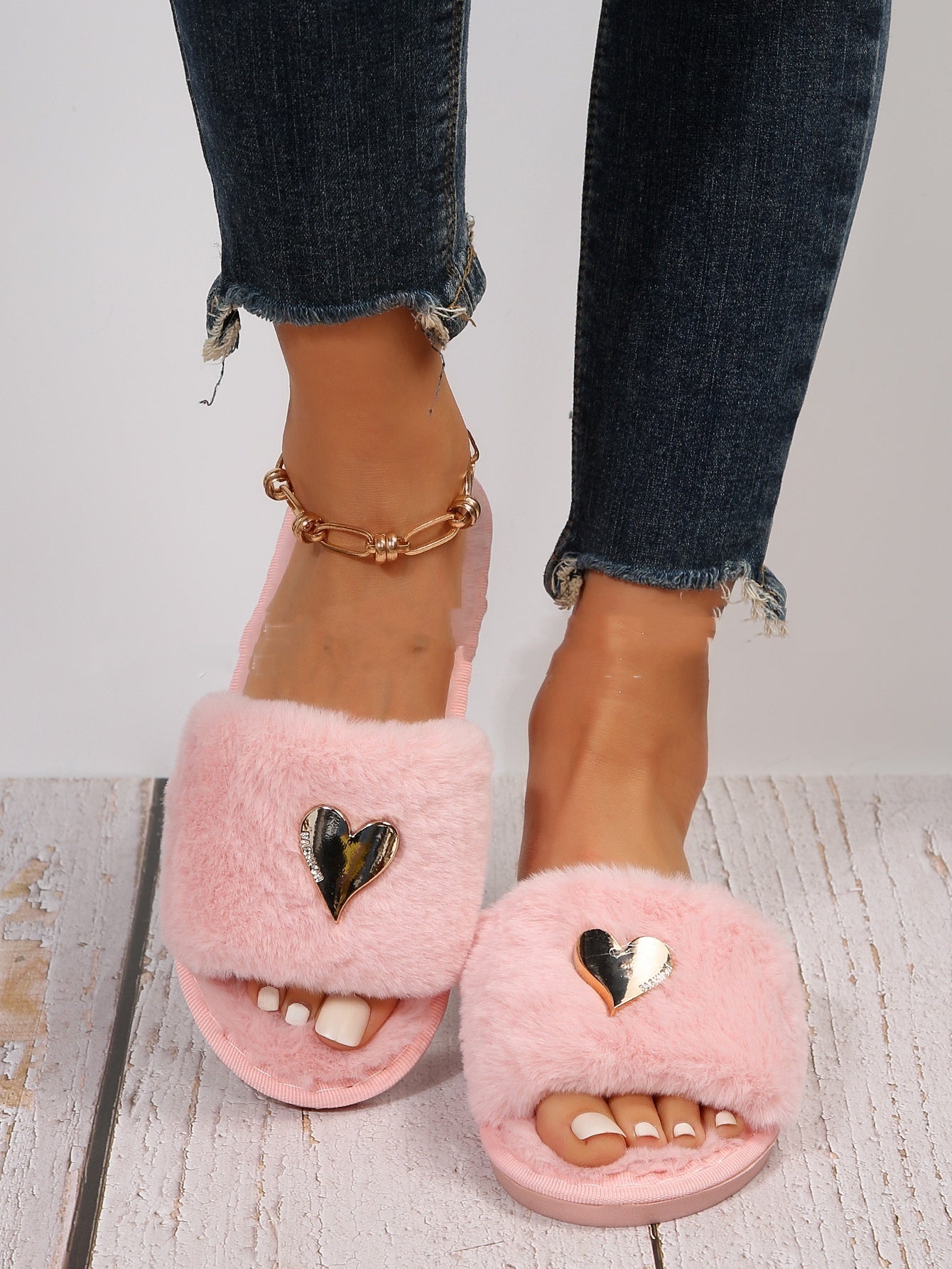 Soft, Warm, and Fluffy Indoor Slippers for Women