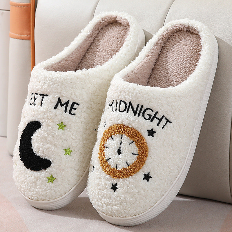 Fashionable Moon and Star Slippers