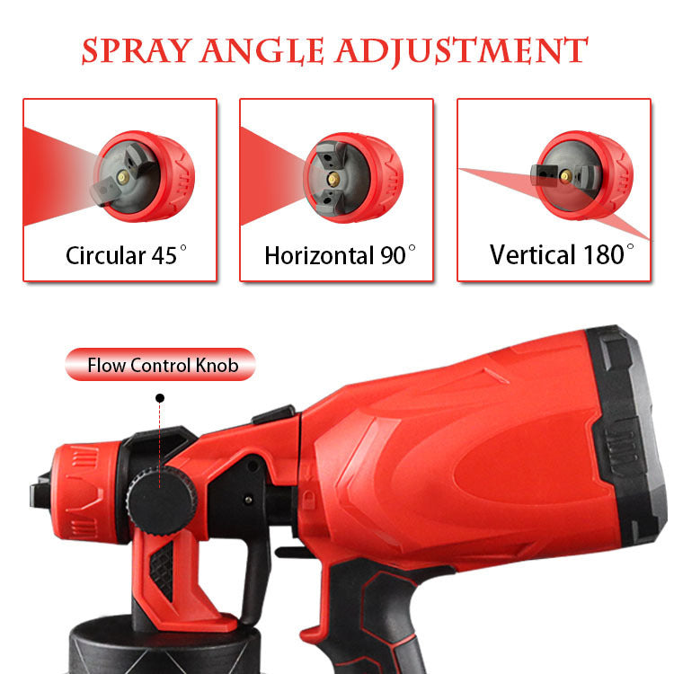 Cordless High Pressure Paint Spray Gun