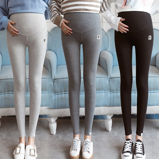 Fleece-Lined Maternity Leggings