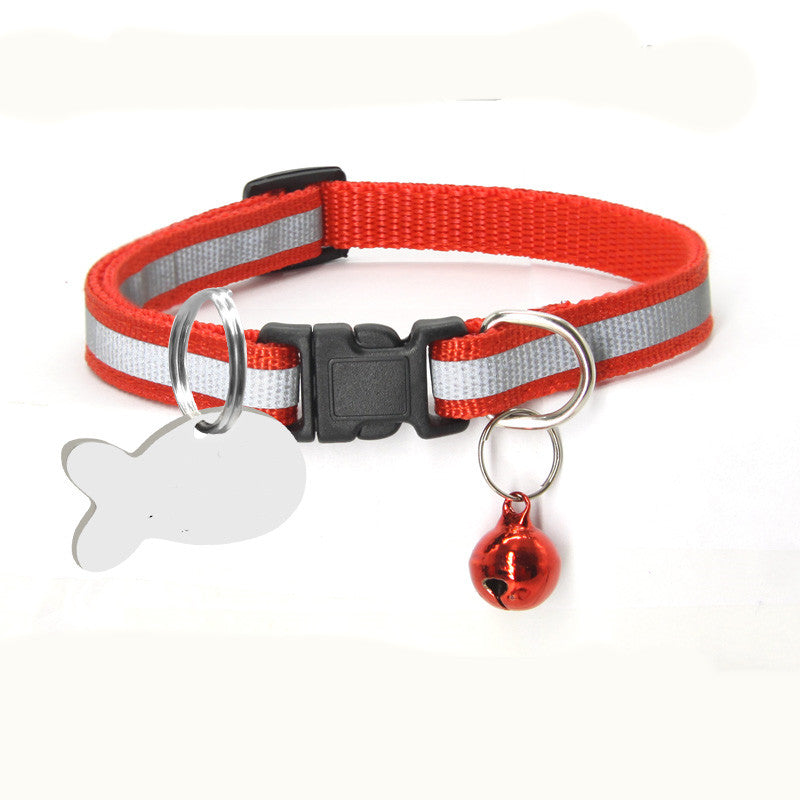 Nylon Reflective Collar for Dogs and Cats