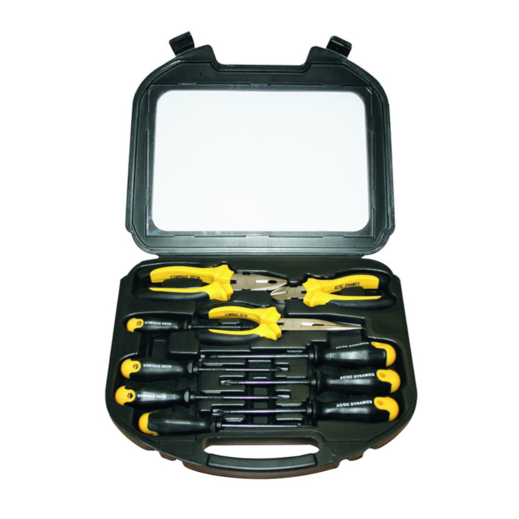 10 Piece Screwdriver And Pliers Set.