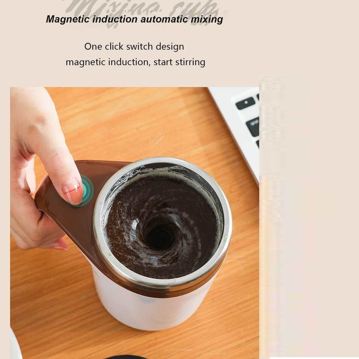 Automatic Magnetic Stirring Coffee Mug