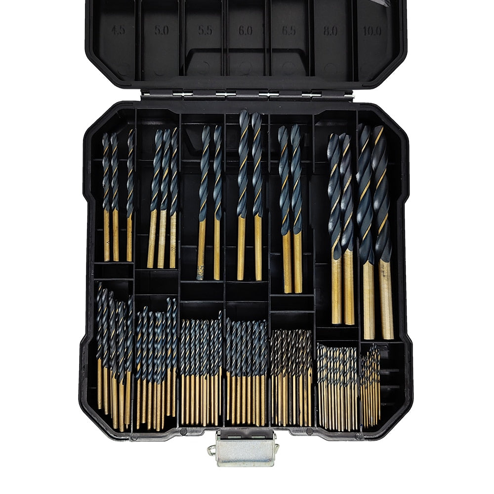 Twist Drill Bit Set - 1.5mm to 10mm