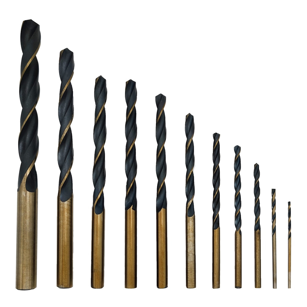 Twist Drill Bit Set - 1.5mm to 10mm