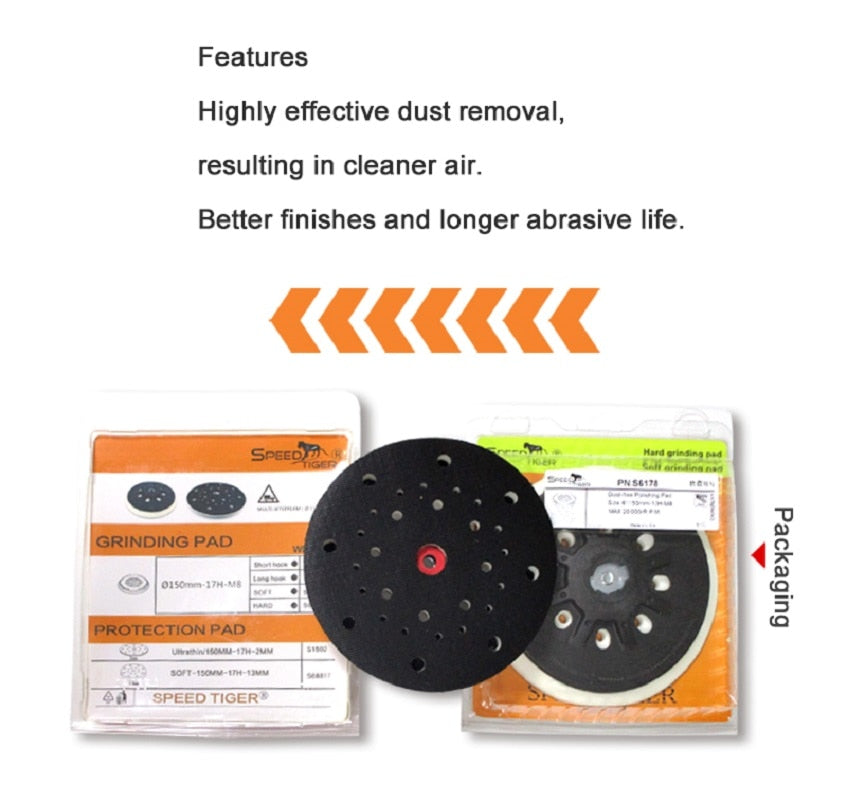 Multi-Hole Dust-Free Sanding Pad