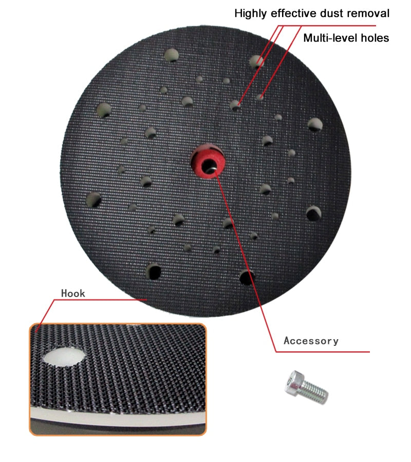 Multi-Hole Dust-Free Sanding Pad