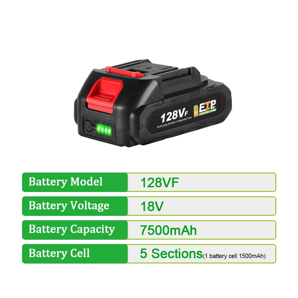 Makita Interface Rechargeable Lithium-Ion Batteries