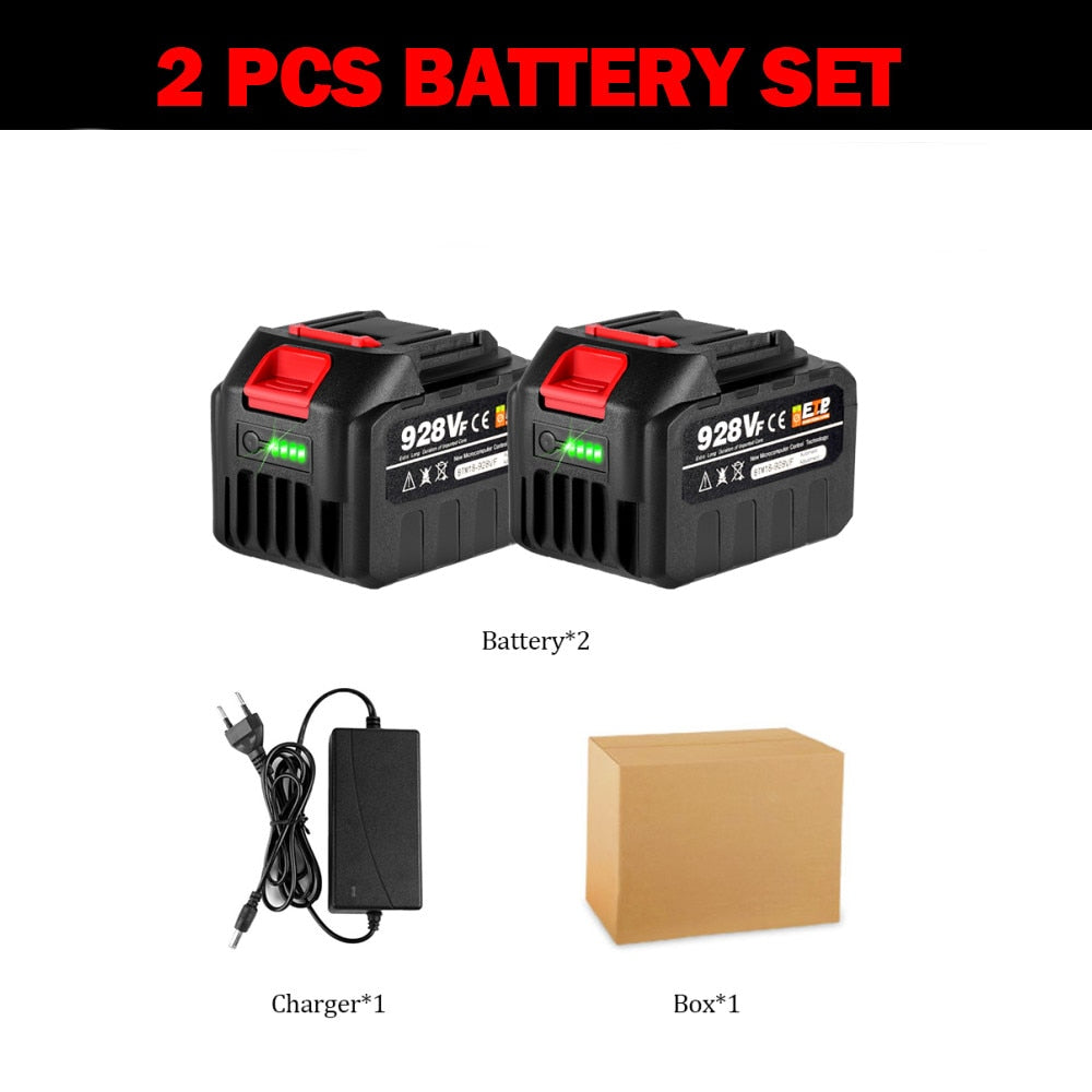 Rechargeable Lithium-Ion Batteries: 388VF 22500mAh & 15000mAh, 128VF & 928VF