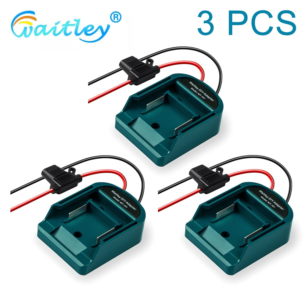 External Battery Adapter Converter Kit for MT Makita 14V/18V Battery