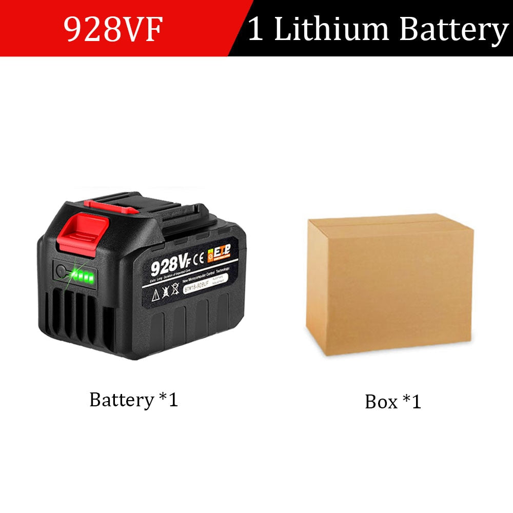 Rechargeable Lithium-Ion Battery with Indicator