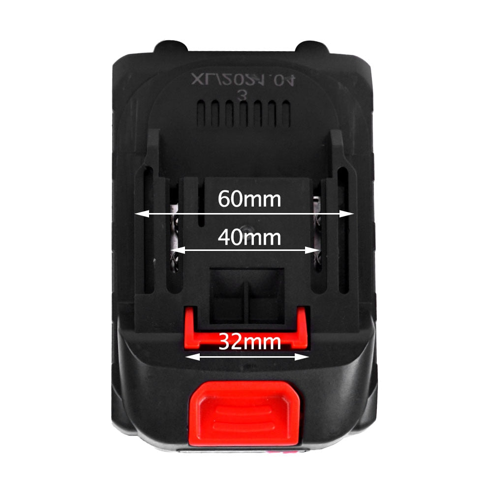 Rechargeable Lithium-Ion Battery with Indicator