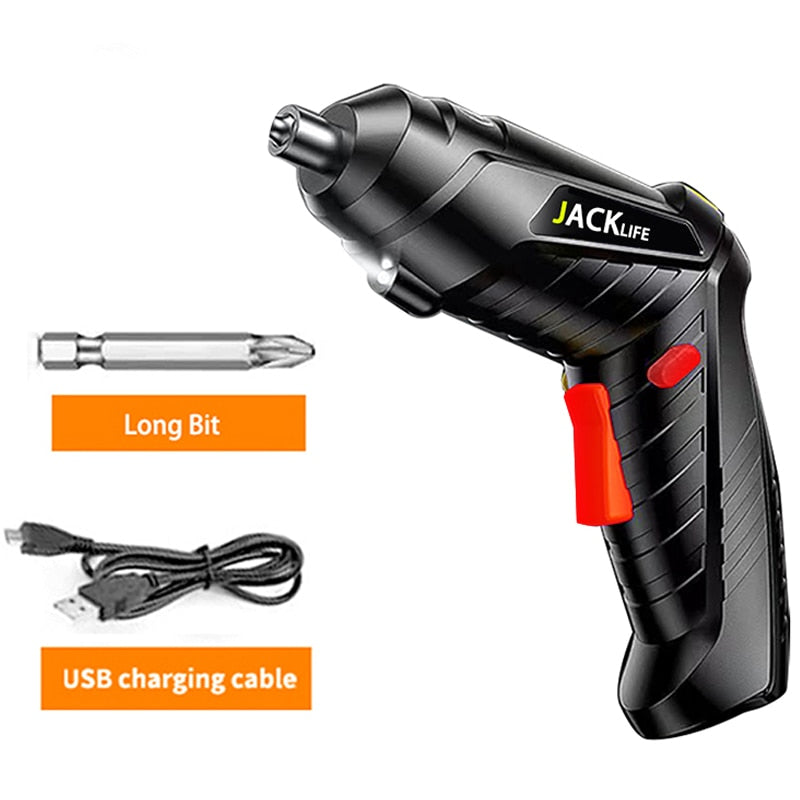 JACKLIFE 3.6V Cordless Impact Screwdriver Drill