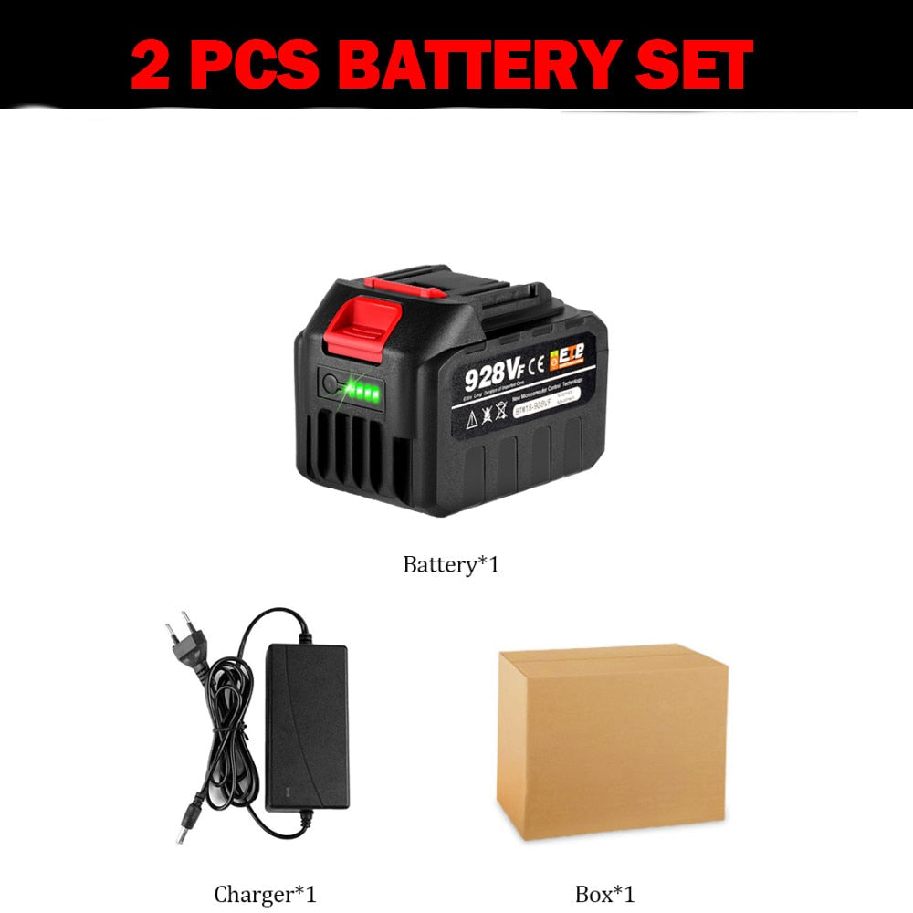 Rechargeable Lithium-Ion Batteries: 388VF 22500mAh & 15000mAh, 128VF & 928VF