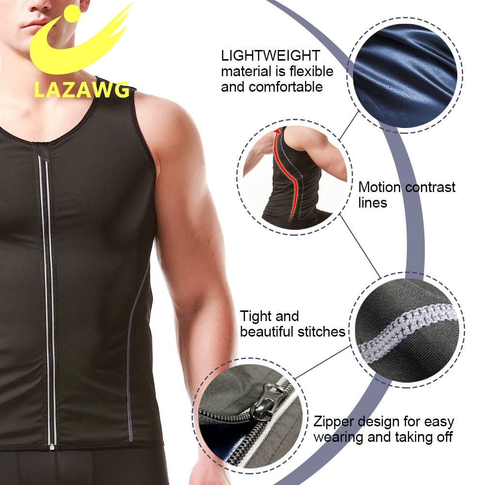 Men's Hot Sweat Sauna Vest