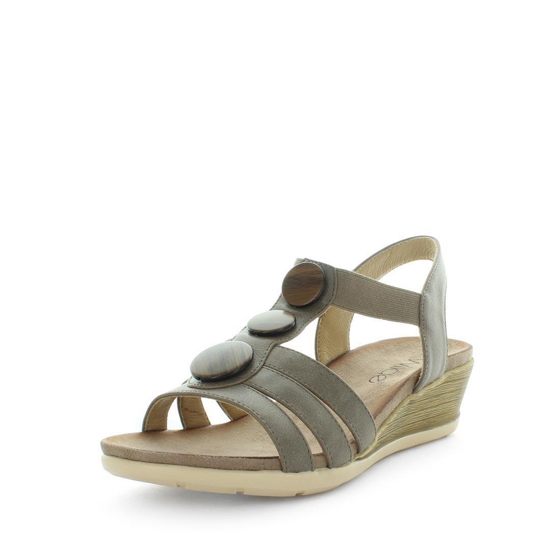 WILDE Women's SAURA Sandals Taupe Shoe 38EU