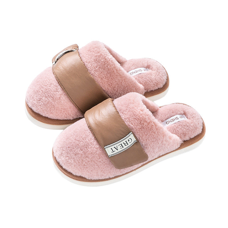 Cozy Fleece Slippers for Home, Bedroom, and Living Room