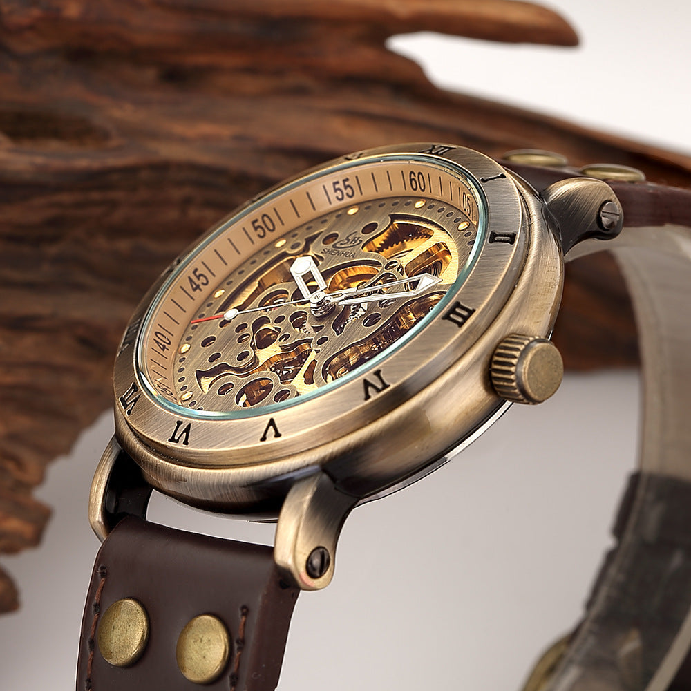 European Fashion Mechanical Watch