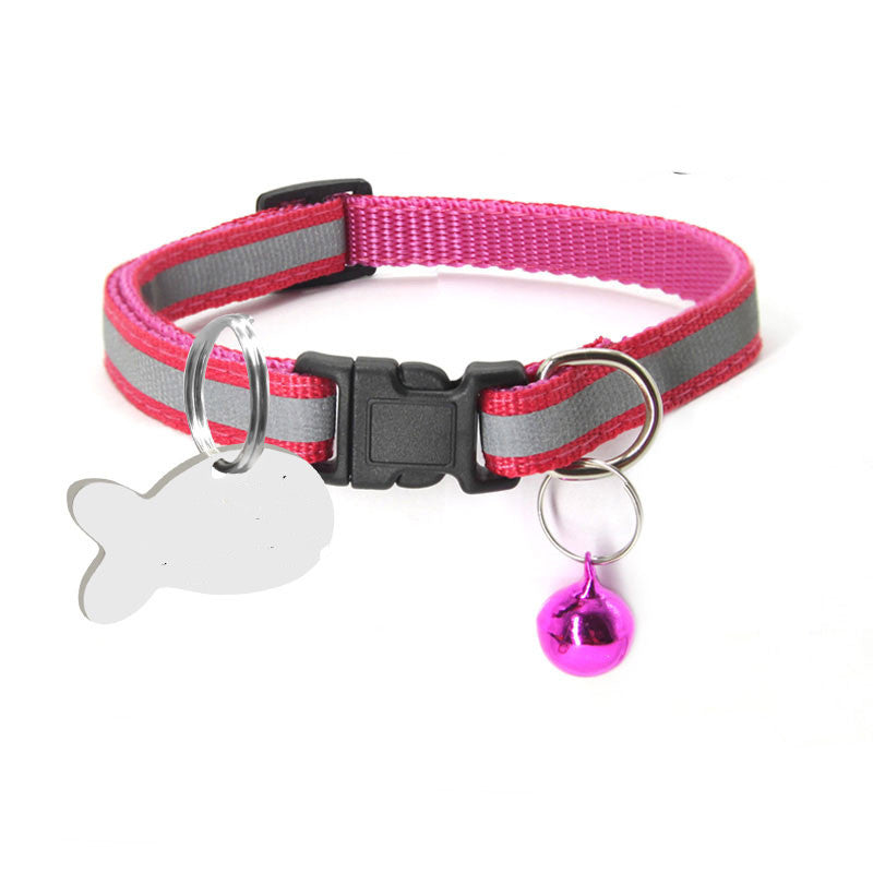 Nylon Reflective Collar for Dogs and Cats