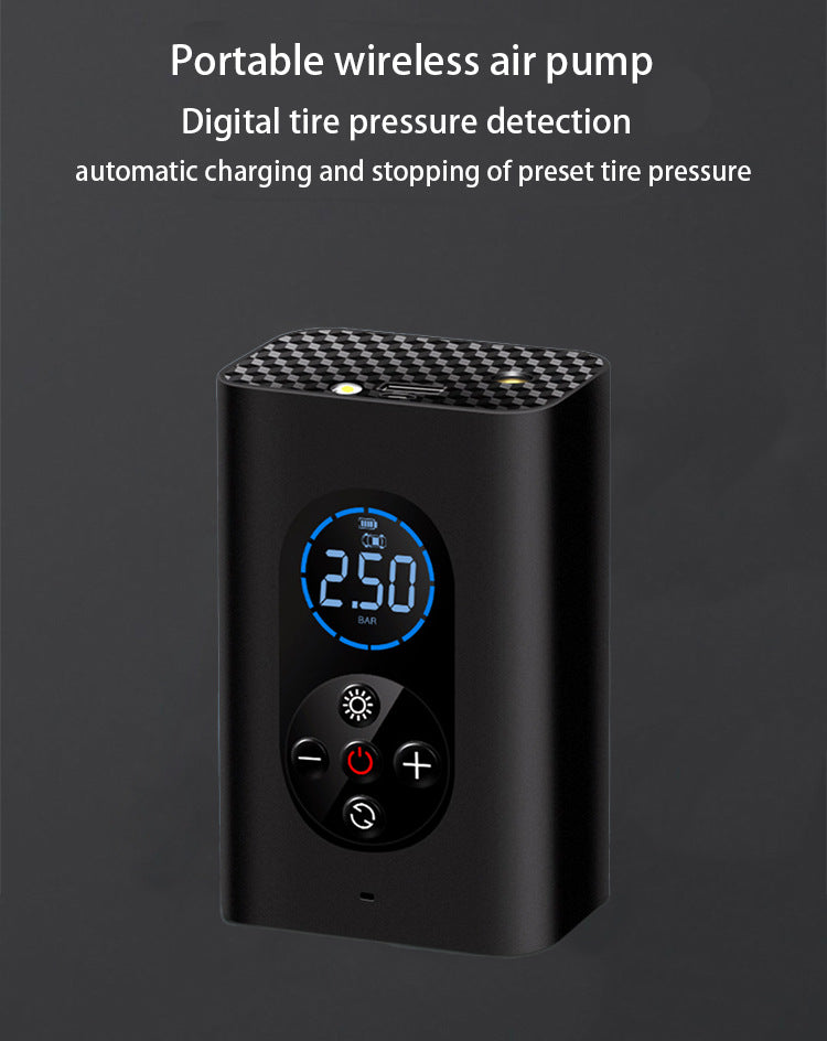 Wireless Air Pump for Car Tires